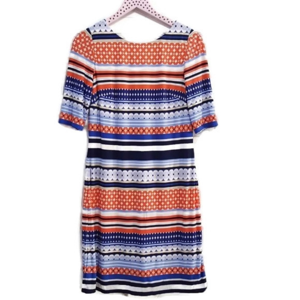Eliza J Multicolor Striped Dress